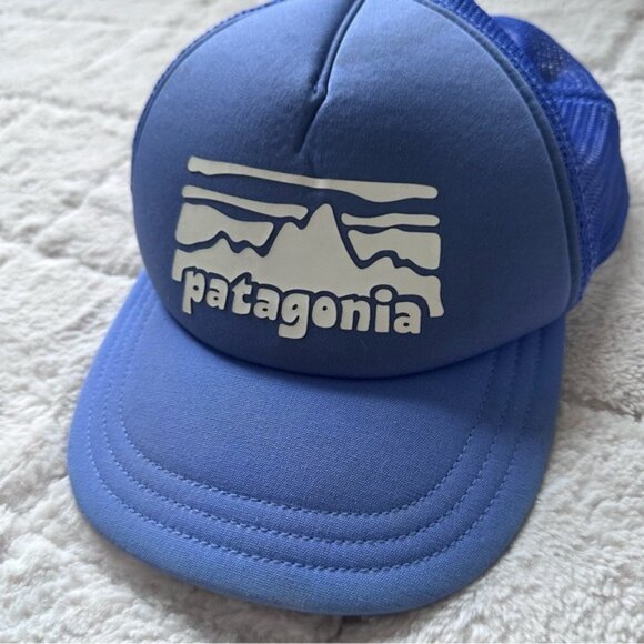 Patagonia | Blue And White Women's Fitz Roy Rambler Interstate Hat - Picture 3 of 11
